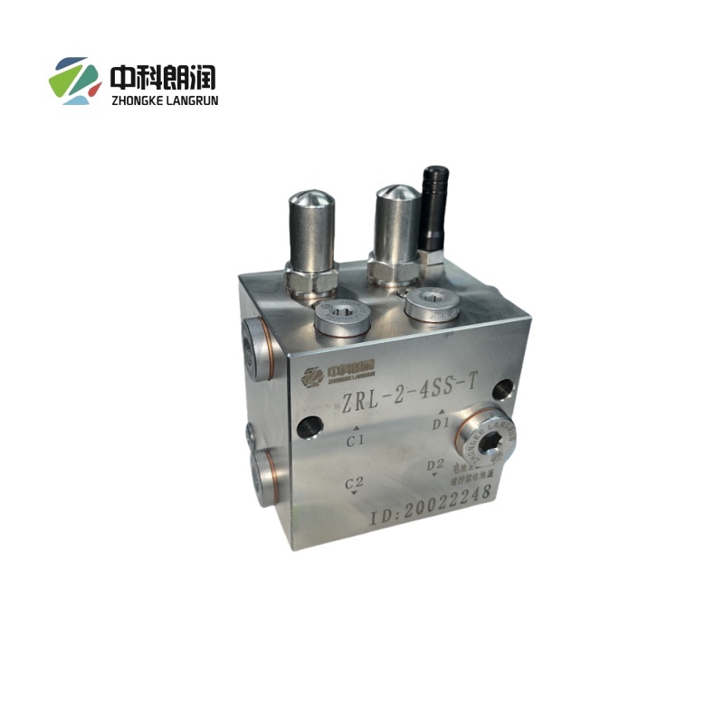 4 Outlets Wireless Dual-line Grease Distributor