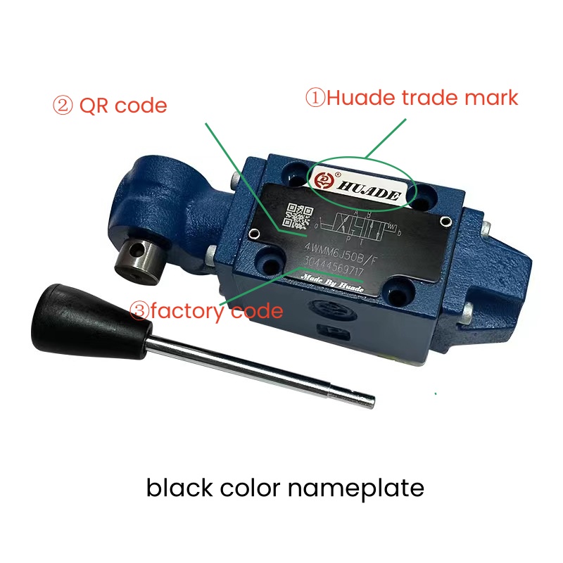 How to distinguish original and non-original Luck brand hydraulic valves
